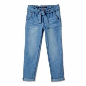 Vigoss Girls Jeans The Georgia Girlfriend Andrea Light Wash Size 12 26 x 25 NWT